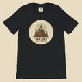 Unisex Nerd Factories Gear "Factory Logo" (Black) Graphic T-Shirt
