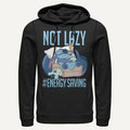 Men's Disney Disney Lilo & Stitch Not Lazy, Energy Saving Lightweight Hoodie
