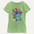 Girl's Disney Alien Winter Outfit T-Shirt
