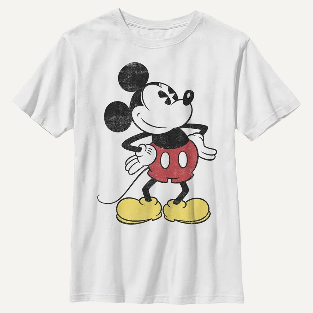 Boy's Disney Classic Vintage Mickey T-Shirt