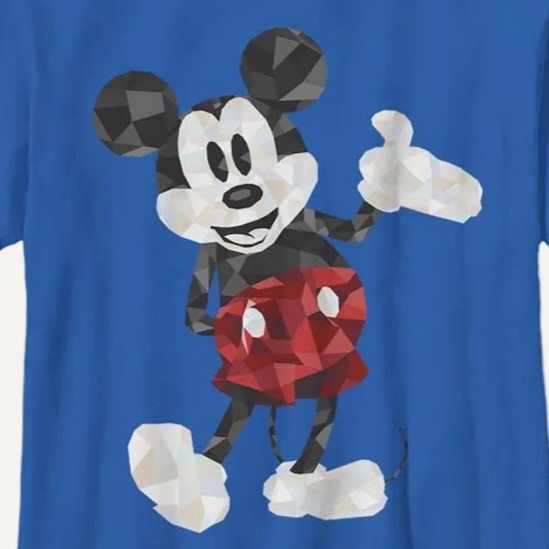 Boy's DISNEYxPIXAR Mickey Polygons Graphic T-Shirt