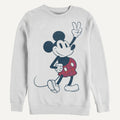 Men's Disney Plaid Mickey Sweatshirt