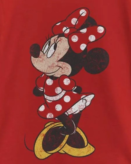 Girl's DISNEYxPIXAR Modern Vintage Minnie Graphic T-Shirt