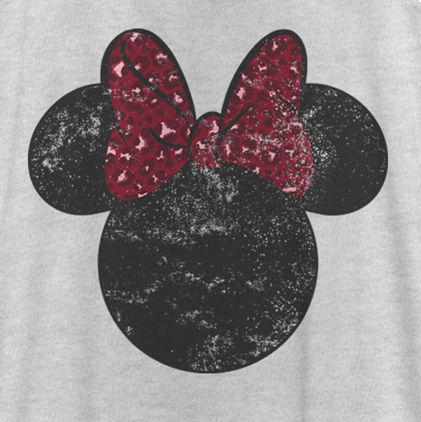 Junior's DISNEYxPIXAR Minnie Bow Distressed Tank Top