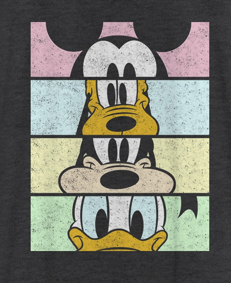 Junior's DISNEYxPIXAR Mickey and Friends Crew Crop Tank Top