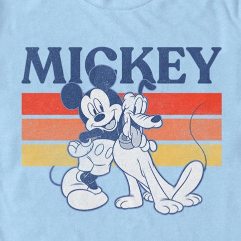 Men's DISNEYxPIXAR Mickey and Friends Retro-Style Graphic T-Shirt