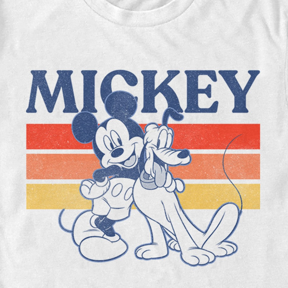 Men's DISNEYxPIXAR Mickey and Friends Retro-Style Graphic T-Shirt
