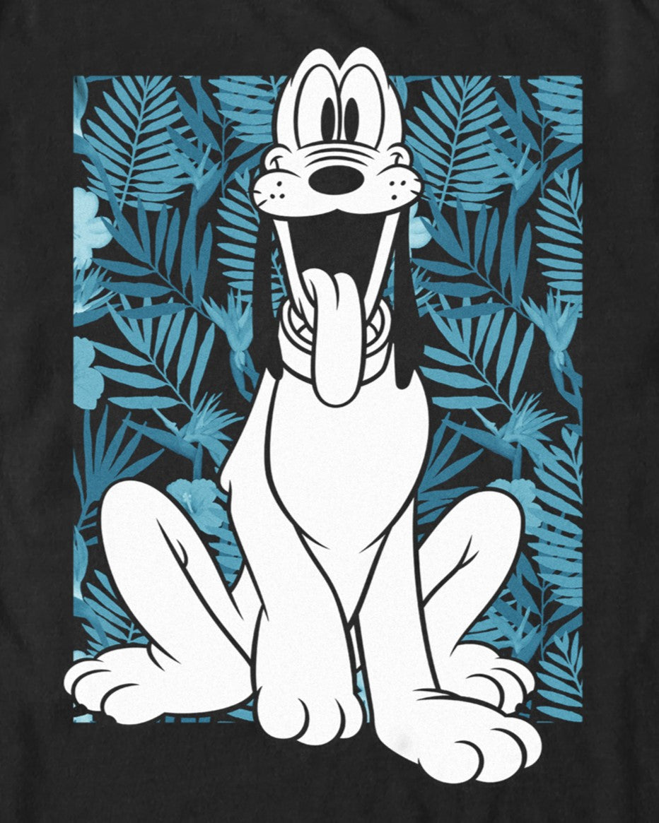 Men's DISNEYxPIXAR Pluto Tropical Graphic T-Shirt