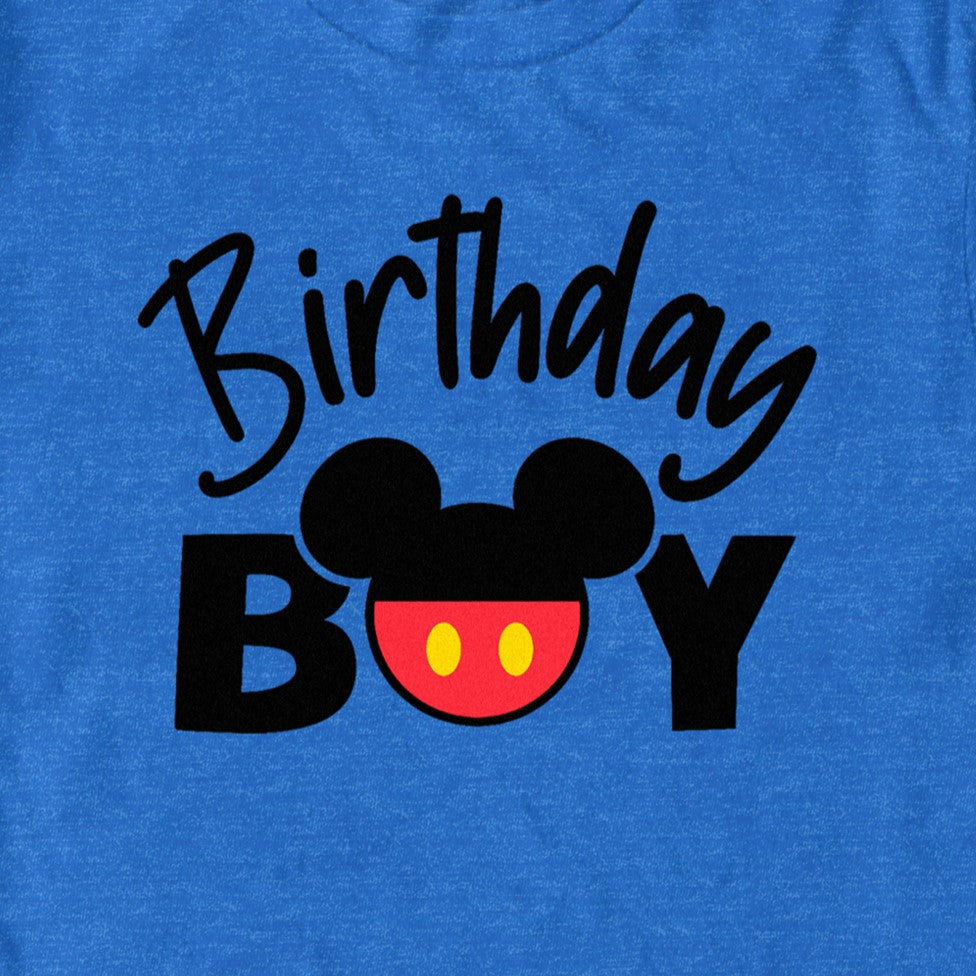 Men's DISNEYxPIXAR Disney Logo Birthday Boy Graphic T-Shirt