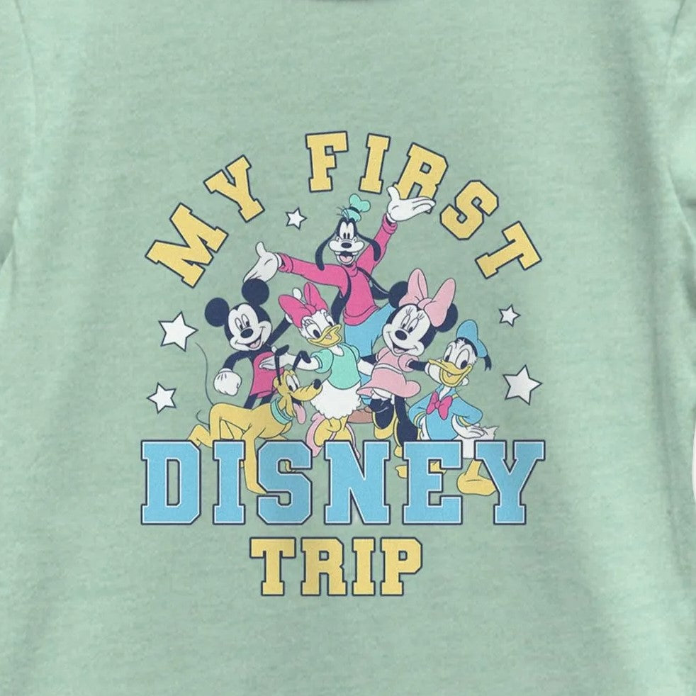 Girl's DISNEYxPIXAR My First Disney Trip Graphic T-Shirt