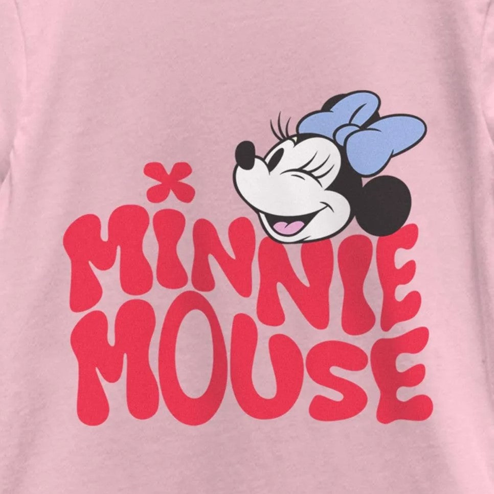 Girl's DISNEYxPIXAR Minnie Mouse Wink Graphic T-Shirt