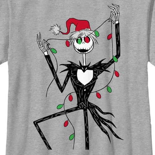 Boy's DISNEYxPIXAR "The Nightmare Before Christmas" Jack Lights Graphic T-Shirt