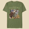 A t-shirt with Disney Pixar Hoppers and a graphic of the characters