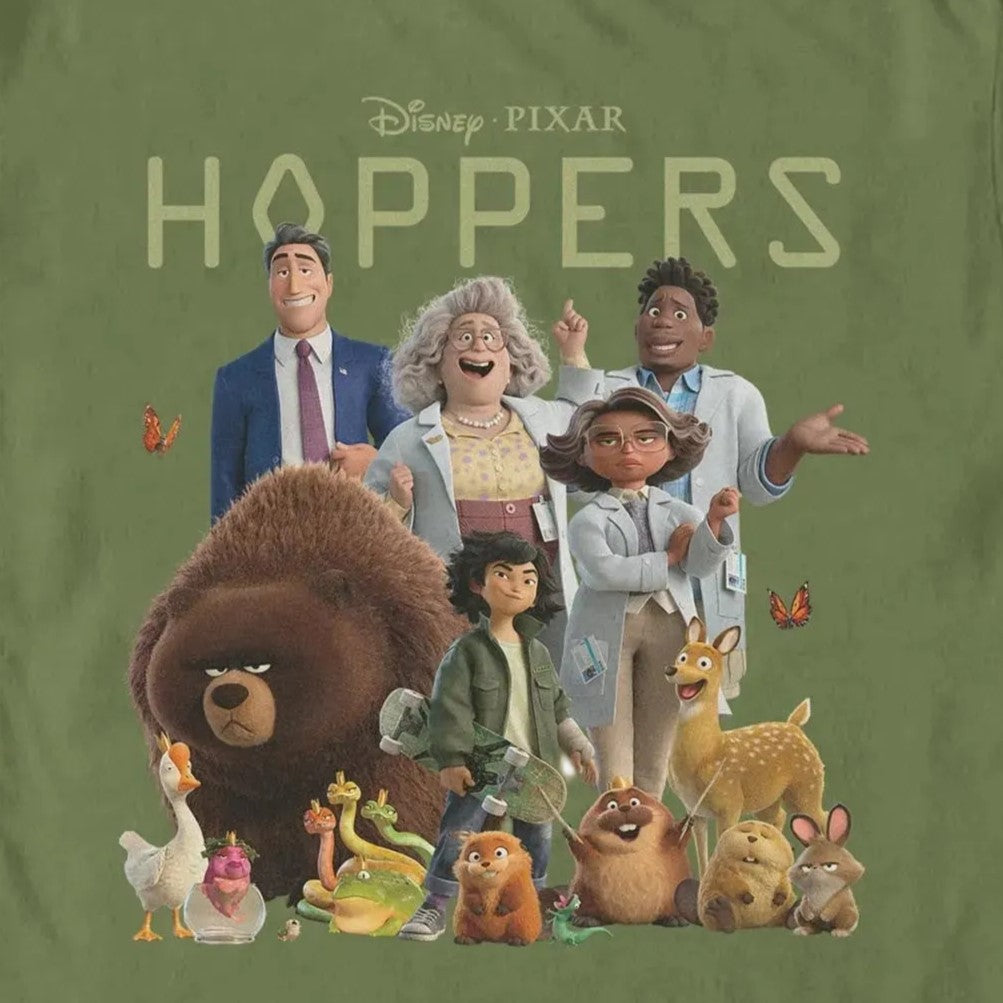 Men's DISNEYxPIXAR "Hoppers" Group Shot Graphic T-Shirt