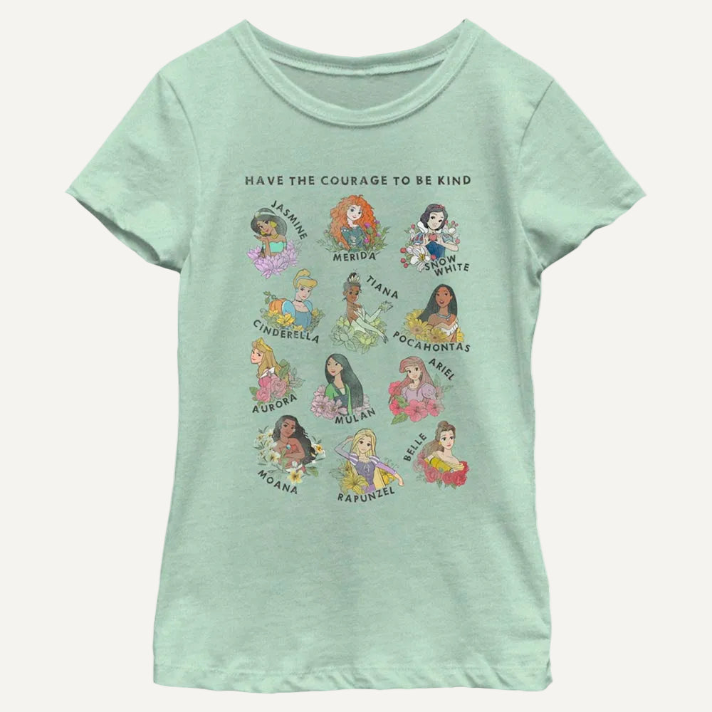 Girl's Disney Handdrawn Textbook T-Shirt