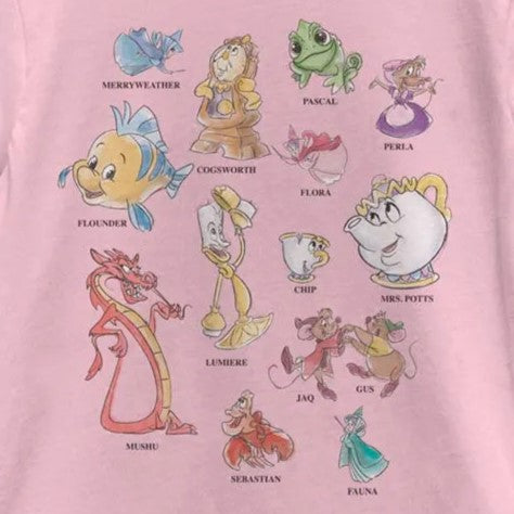 Girl's DISNEYxPIXAR Disney Princesses Sidekicks Graphic T-Shirt