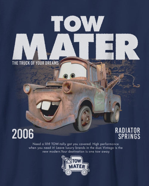 Boy's DISNEYxPIXAR "Cars" Tow Mater Advertisement T-Shirt