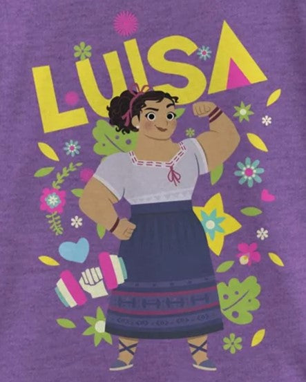 Girl's DISNEYxPIXAR "Encanto" Luisa Graphic T-Shirt