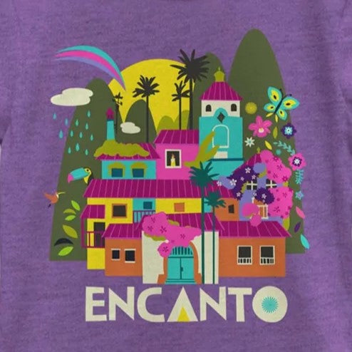 Girl's DISNEYxPIXAR "Encanto" Magical House Graphic T-Shirt