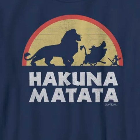 Boy's DISNEYxPIXAR "The Lion King" Hakuna Matata Walk Graphic T-Shirt