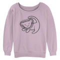 Junior's Disney Cave Painting Raglan Pullover