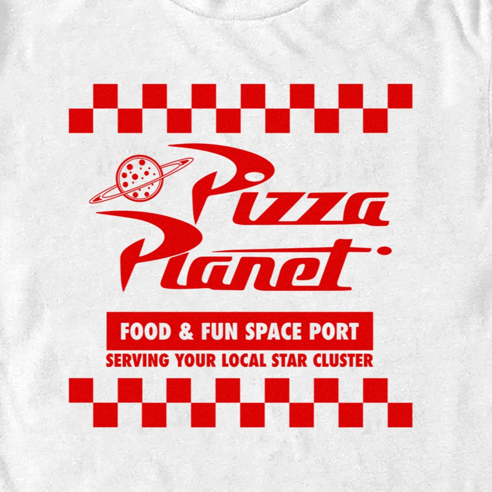 Men's DISNEYxPIXAR "Toy Story" Pizza Planet Box Graphic T-Shirt