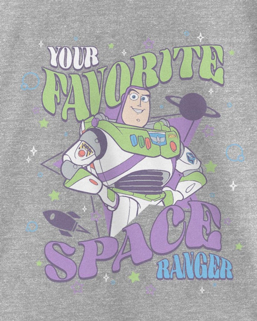 Girl's DISNEYxPIXAR "Toy Story" Buzz Your Favorite Space Ranger Graphic T-Shirt