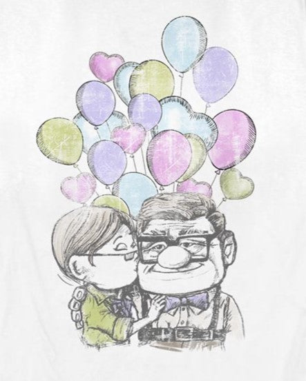 Women's DISNEYxPIXAR "Up" Carl and Ellie Graphic T-Shirt