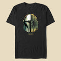 Men's Star Wars THE WAY HELMET T-Shirt