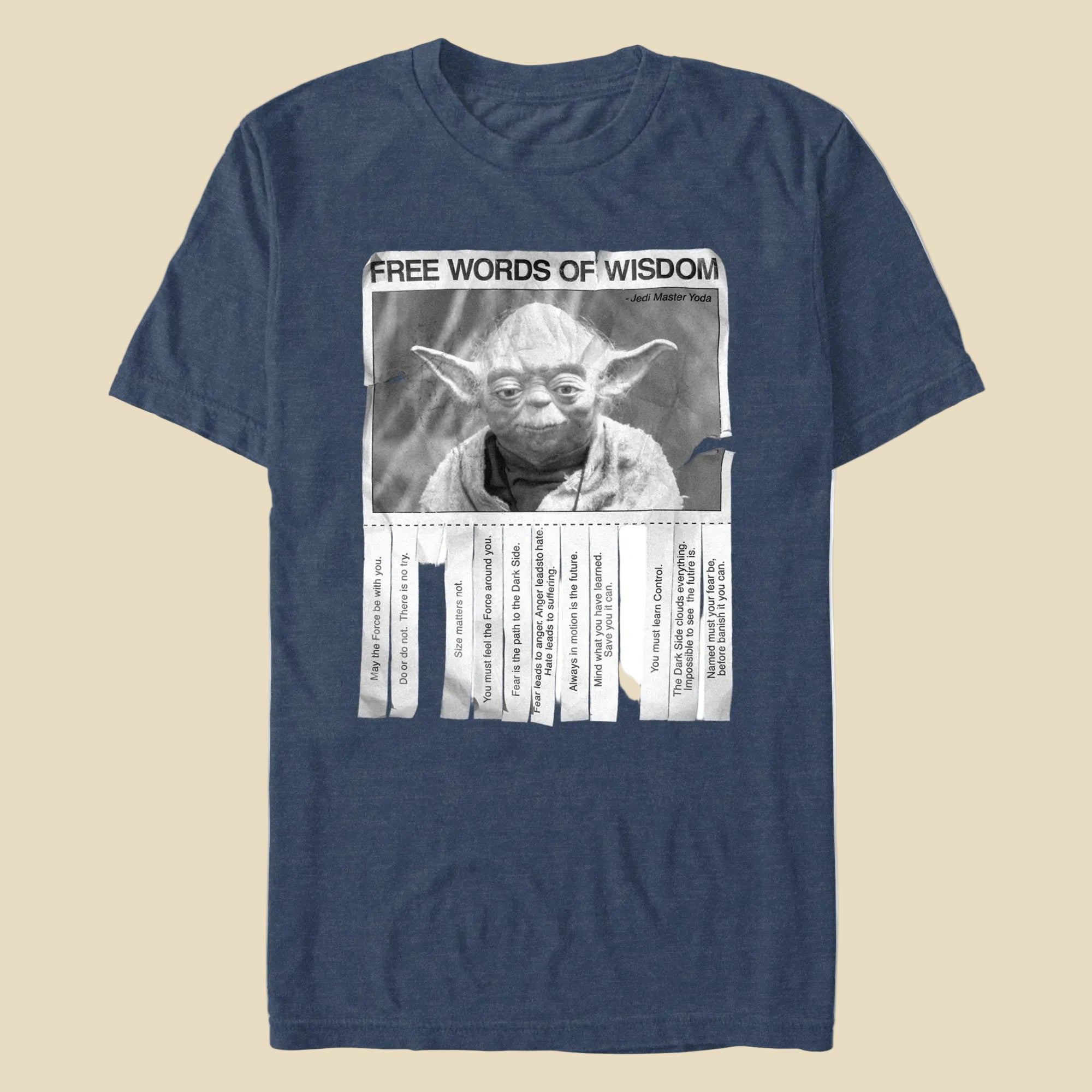 Men's Star Wars WORDS OF WISDOM T-Shirt