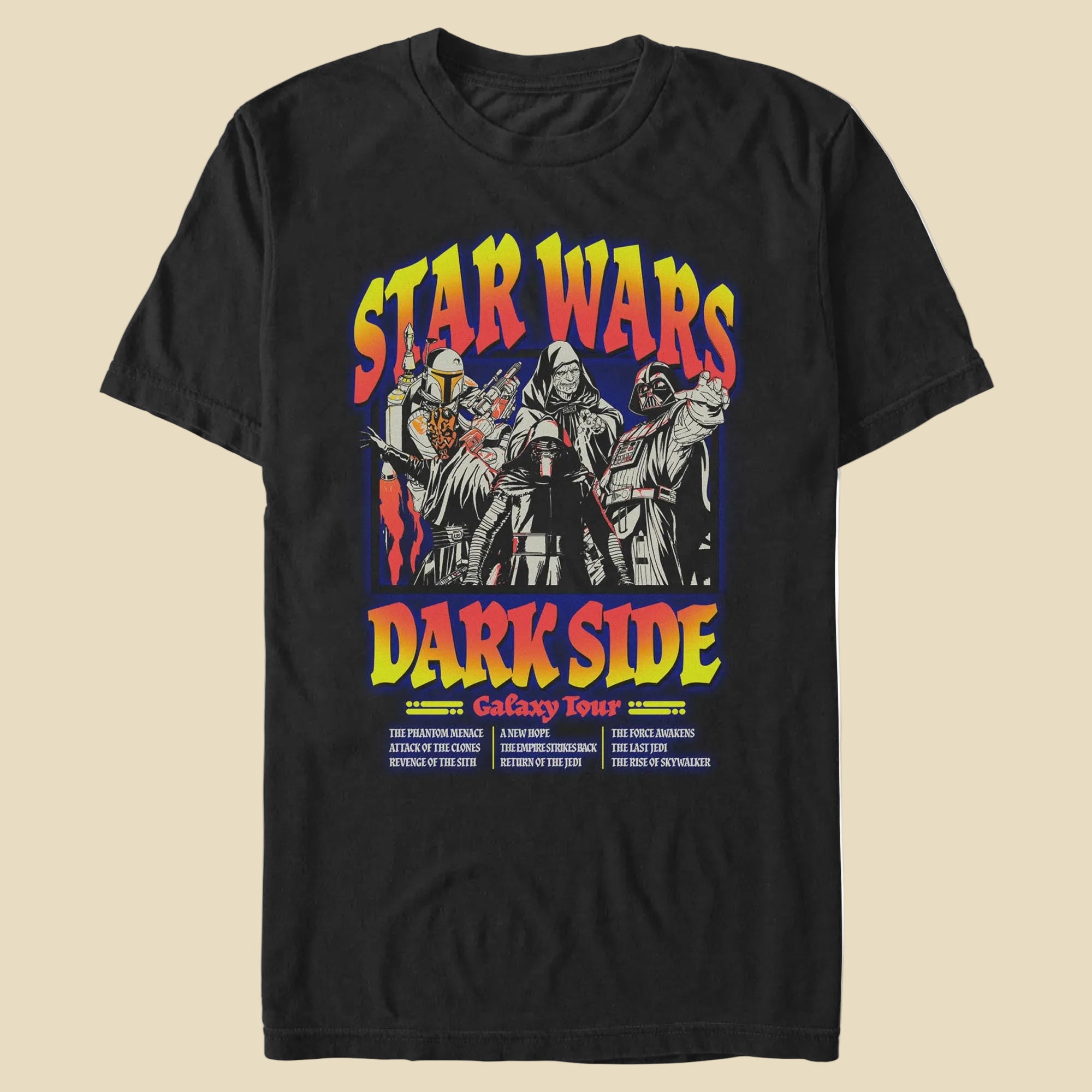 Men's Star Wars Darkside Retour T-Shirt