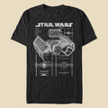 Men's Star Wars Tie Fighter T-Shirt