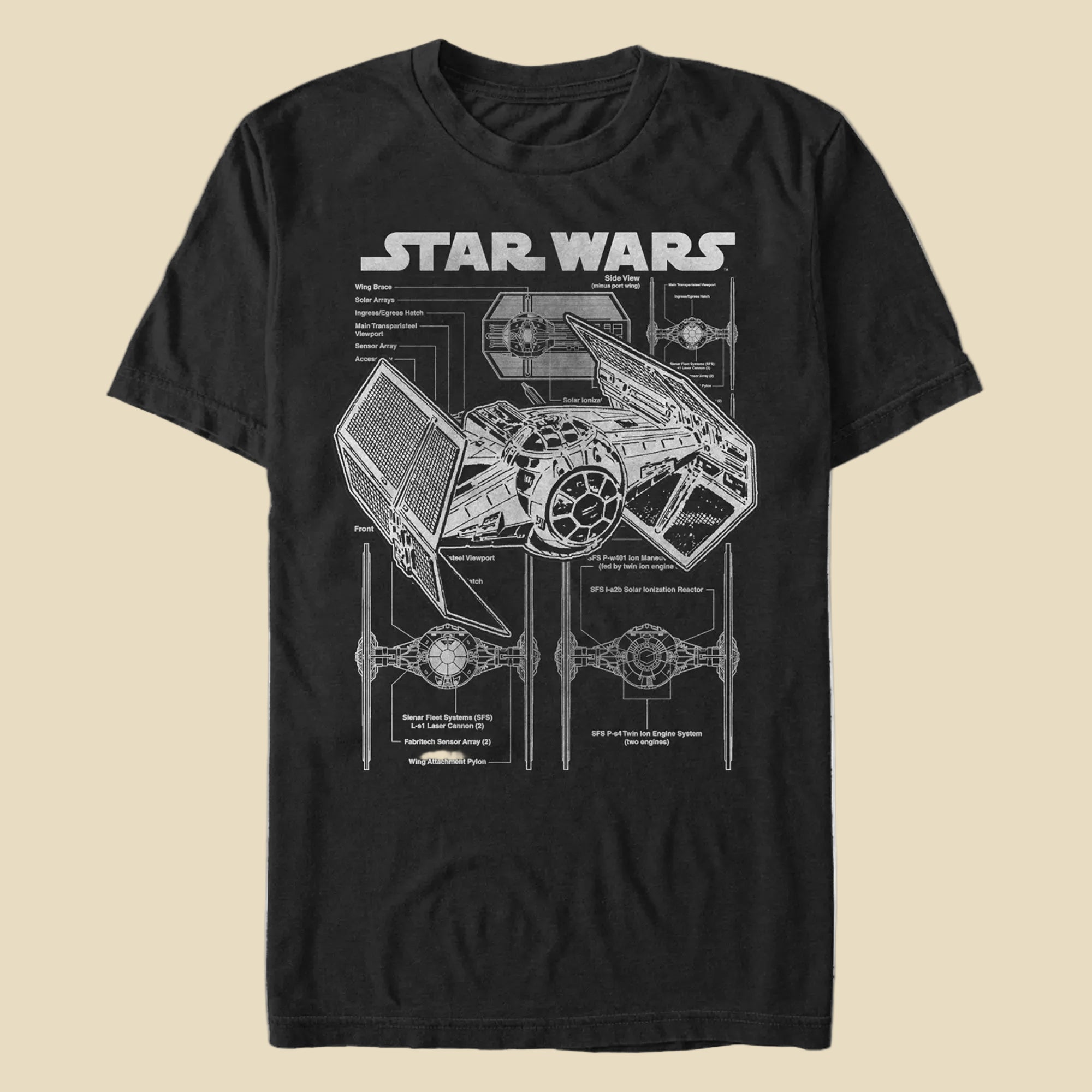 Men's Star Wars Tie Fighter T-Shirt