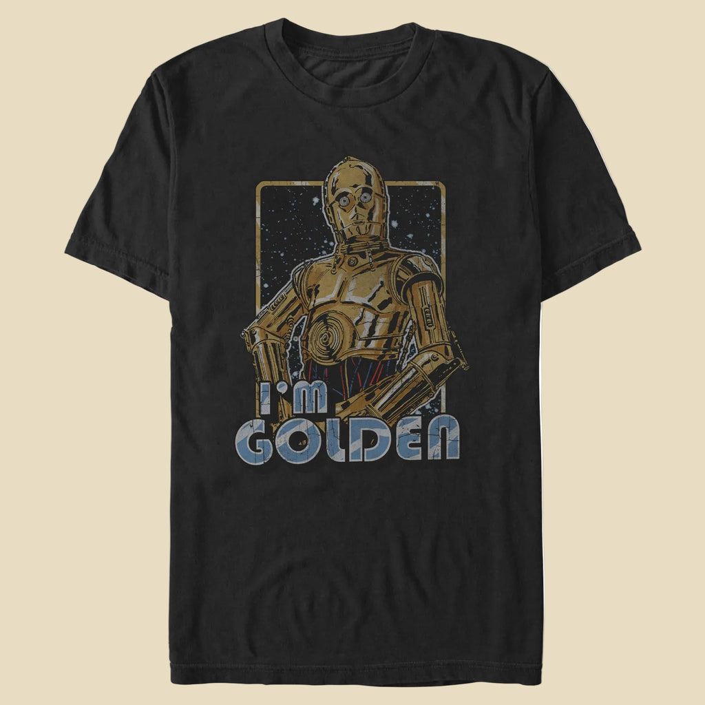 C-3PO Bundle - Officially Licensed T-Shirt and Nerd Factories Exclusive Tubby Buddy