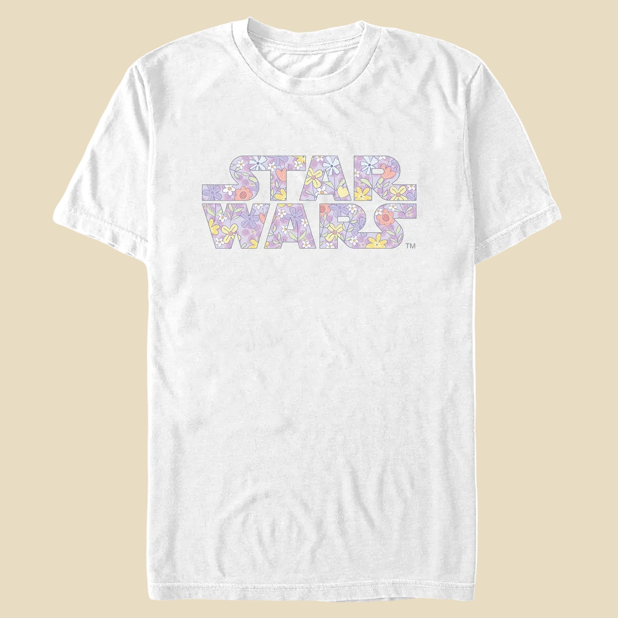 Men's Star Wars Star Wars Spring Flower Logo T-Shirt