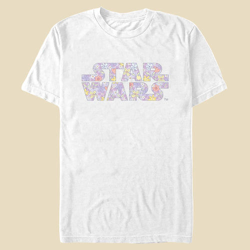 Men's Star Wars Star Wars Spring Flower Logo T-Shirt