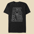 Men's Star Wars Galaxy Dad TEXT T-Shirt