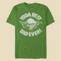 Men's Star Wars Yoda Best Dad T-Shirt