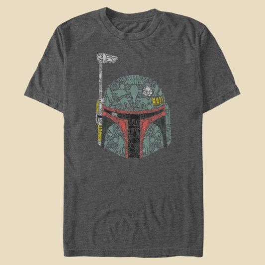 Men's Star Wars Boba Icons T-Shirt