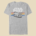 Men's Star Wars Vintage Falcon Stripes T-Shirt