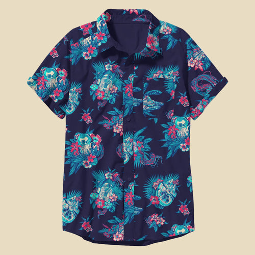 Men's Star Wars Millenium Falcon Button Up Woven
