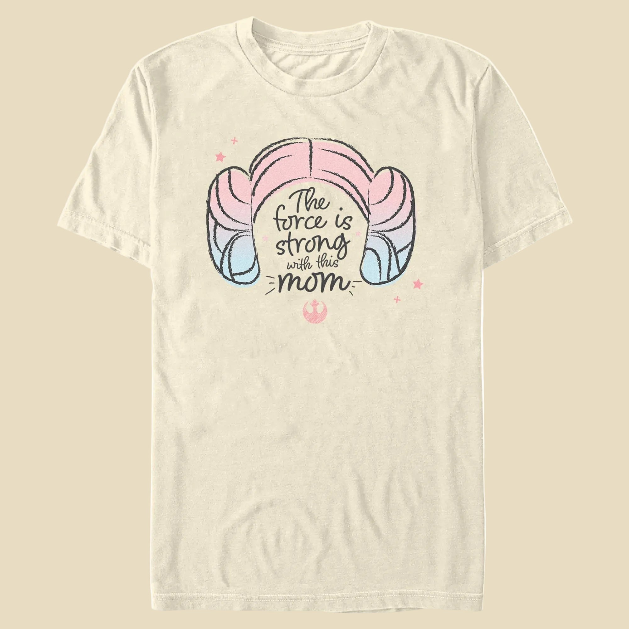 Men's Star Wars The Force Is Strong With This Mom T-Shirt