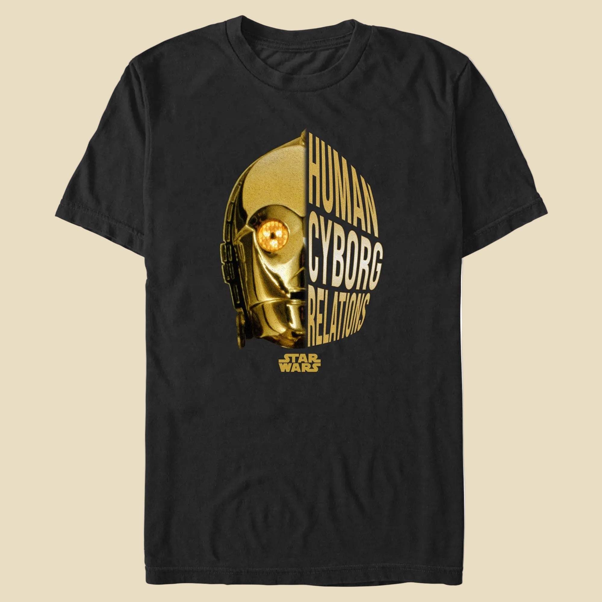 Men's Star Wars C3Po Dark Split T-Shirt