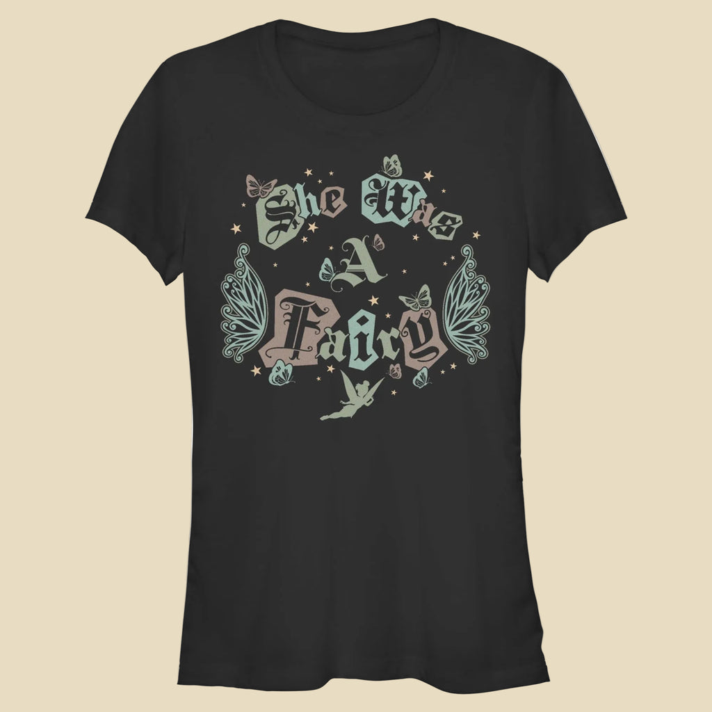 Junior's Disney A Fairy T-Shirt