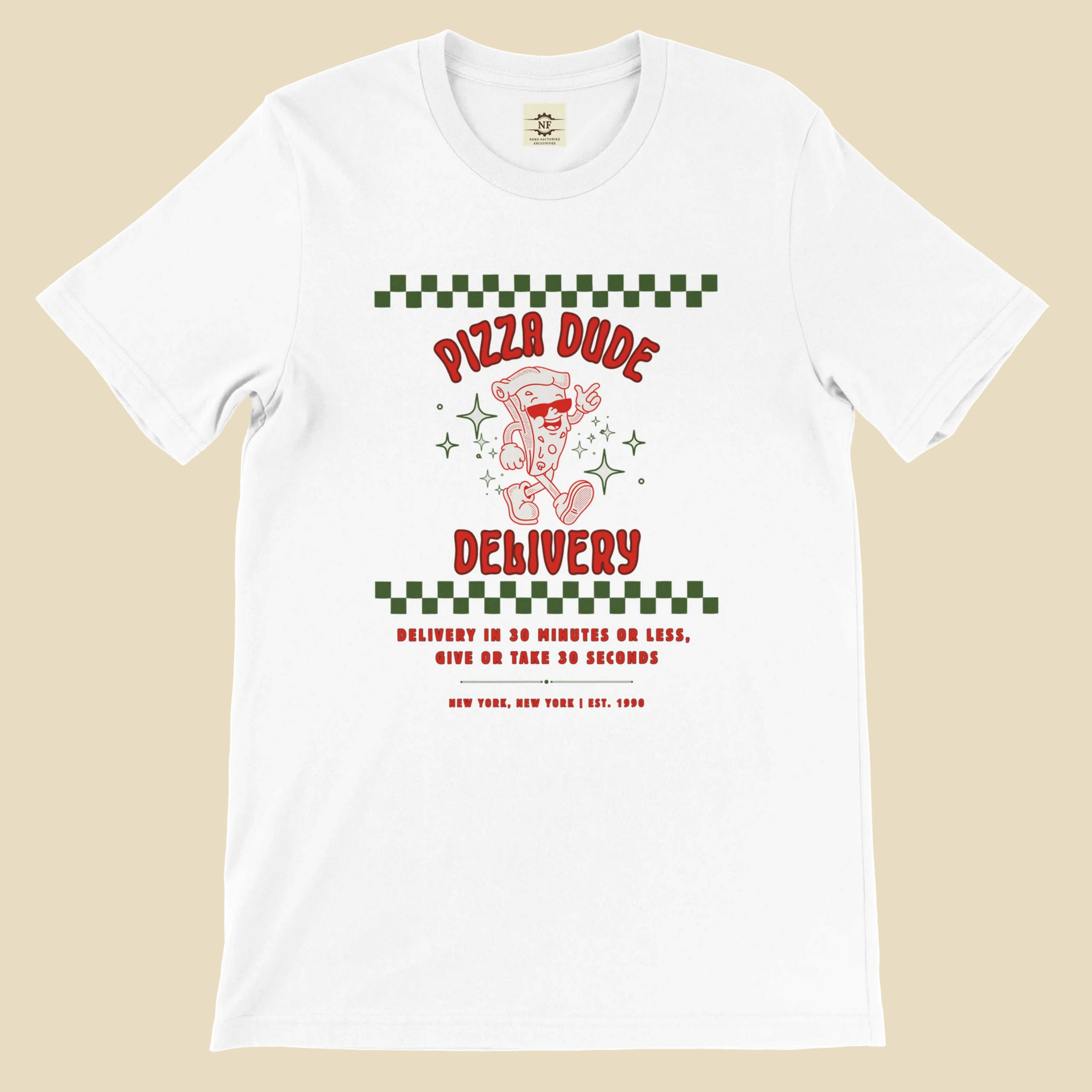 Unisex "Pizza Dude's Got 30 Seconds" Graphic T-Shirt