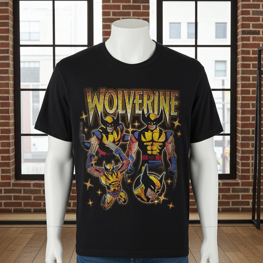 "Comic Wolverine" Men's T-Shirt