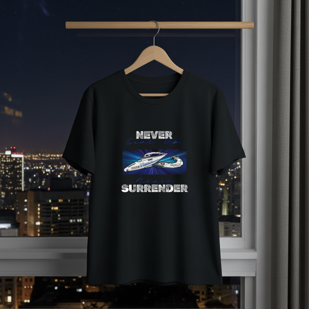 Unisex "Never Surrender" Graphic T-shirt